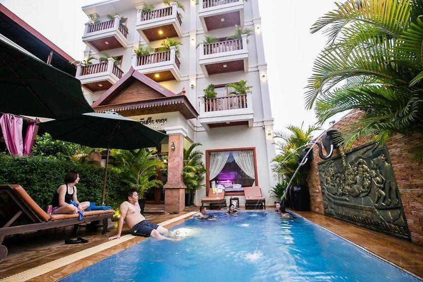 Angkor Leap Hotel Ciudad de Siem Riep Exterior foto